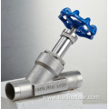 Piston type Manual Angle seat valve